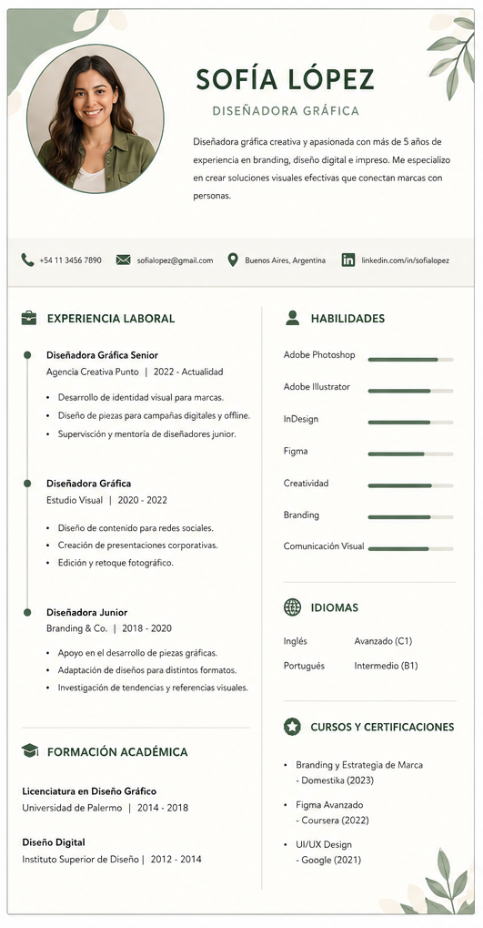 Plantilla Creativa